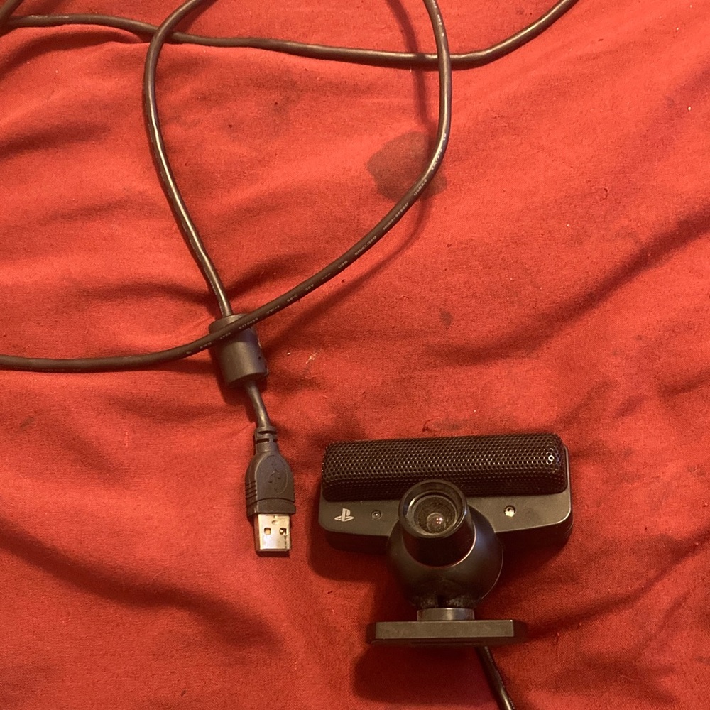Sony Black Webcam with USB Cable